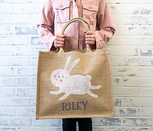 Easter Bunny Burlap／ウサギ(BB-JT-046)